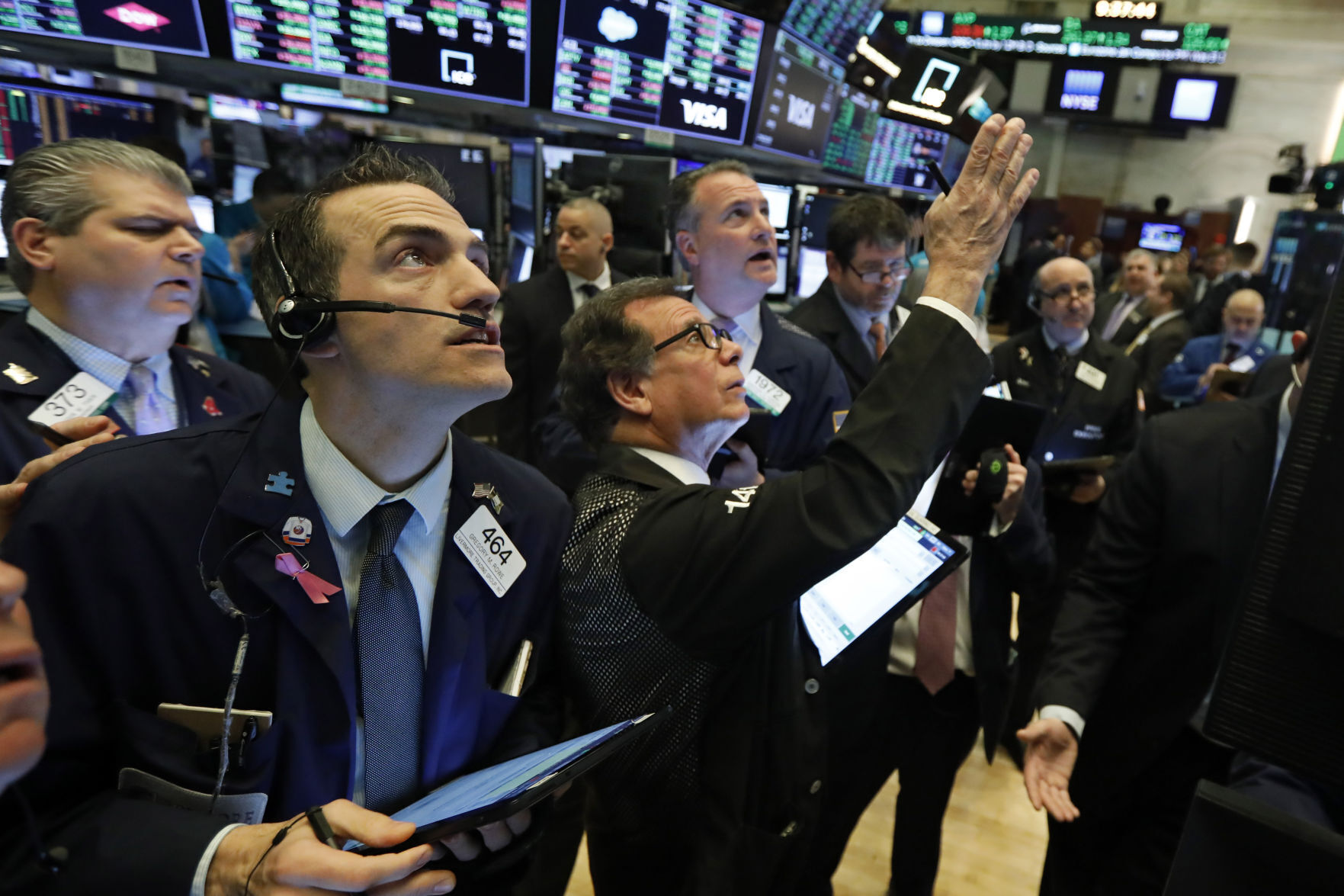 APTOPIX Financial Markets Wall Street